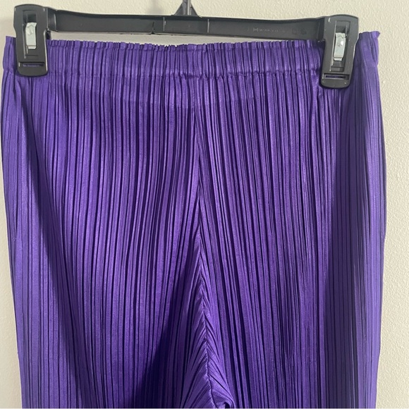 Issey Miyake pleats please purple pants - Picture 3 of 6